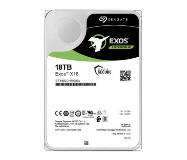 Seagate Exos X18 18TB 7200obr. 256MB - 590573 - zdjęcie 2